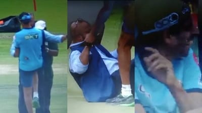 Ashish Nehra's act leaves Murali Kartik in pain Ashish Nehra's act leaves Murali Kartik in pain
