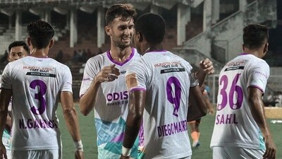 Odisha FC beat Gokulam Kerala to seal AFC Cup spot (Twitter) Odisha FC beat Gokulam Kerala to seal AFC Cup spot (Twitter)