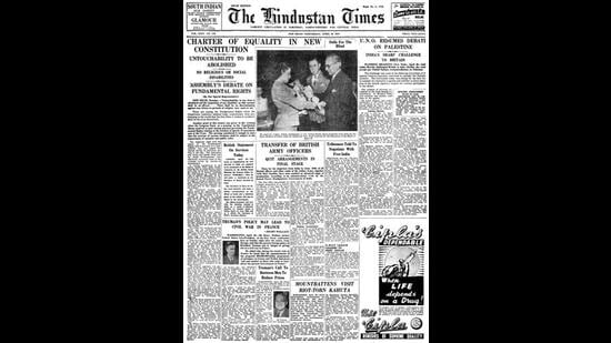 HT This Day: April 30, 1947 -- Charter of equality in new constitution