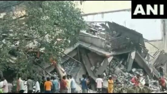 An official said it is not yet clear how many people are trapped. (ANI)