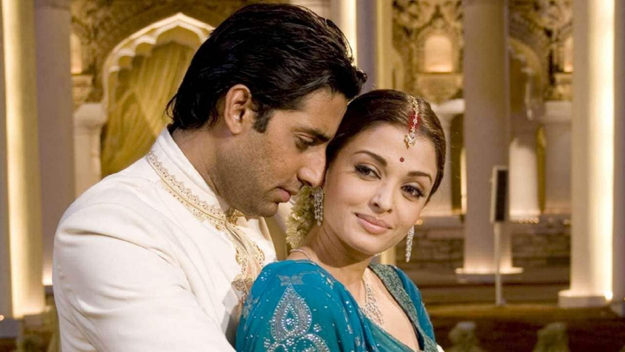 Abhishek Bachchan and Aishwarya Rai in a still from Mani Ratnam's 2007 film Guru. Abhishek Bachchan and Aishwarya Rai in a still from Mani Ratnam's 2007 film Guru.
