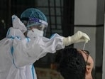 The health department in Lucknow has asked all hospitals to prepare staff for rotation Covid duty. (HT Photo)