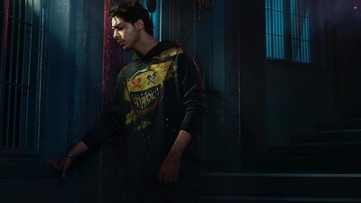 Aryan Khan directed a teaser for D'YAVOL X featuring his father Shah Rukh Khan. Aryan Khan directed a teaser for D'YAVOL X featuring his father Shah Rukh Khan.