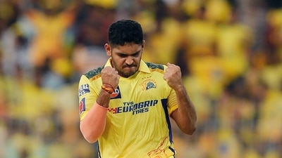 Meanwhile, Tushar Deshpande took three wickets for CSK, Ravidra Jadeja bagged two dismissals. (IPL Twitter) Meanwhile, Tushar Deshpande took three wickets for CSK, Ravidra Jadeja bagged two dismissals. (IPL Twitter)