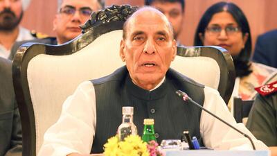 Defence minister Rajnath Singh will hold bilateral talks with his Maldivian counterpart Mariya Ahmed Didi, minister of foreign affairs Abdulla Shahid and he will also call on Maldivian President Ibrahim Mohamed Solih. (Agencies)