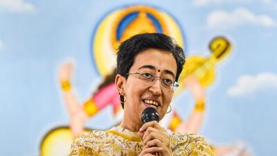Delhi PDF minister Atishi said she is primarily responsible for all government business related to PWD, and the LG’s letter “bypasses the minister concerned”. (PTI) Delhi PDF minister Atishi said she is primarily responsible for all government business related to PWD, and the LG’s letter “bypasses the minister concerned”. (PTI)