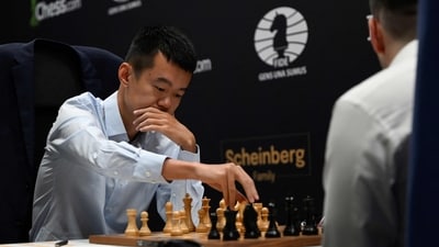 Chinese chess grandmaster Ding Liren (AFP) Chinese chess grandmaster Ding Liren (AFP)