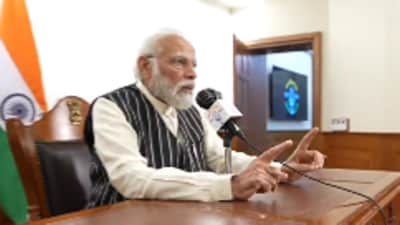 Prime Minister Narendra Modi address 100th episode of Mann Ki Baat (Twitter Photo) Prime Minister Narendra Modi address 100th episode of Mann Ki Baat (Twitter Photo)