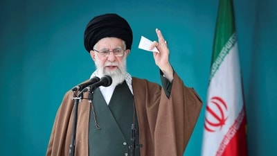 Iran's Supreme Leader Ayatollah Ali Khamenei. (via REUTERS)