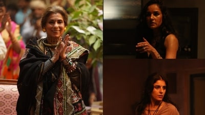 Dimple Kapadia, Angira Dhar and Isha Talwar star in Saas Bahu Aur Flamingo Dimple Kapadia, Angira Dhar and Isha Talwar star in Saas Bahu Aur Flamingo