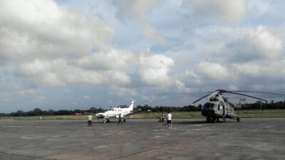 The Darbhanga is run by Indian Air Force. (HT archive) The Darbhanga is run by Indian Air Force. (HT archive)