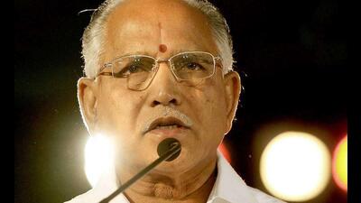 The Lingayats, who account for 17% of the population, have traditionally supported the BJP. Yeddyurappa is the most visible political face of this community (HT PHOTO) The Lingayats, who account for 17% of the population, have traditionally supported the BJP. Yeddyurappa is the most visible political face of this community (HT PHOTO)