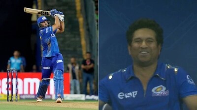 Tim David; Sachin Tendulkar Tim David; Sachin Tendulkar