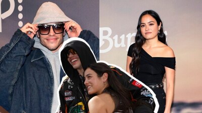 Comedian Pete Davidson and his girlfriend Chase Sui Wonders showed off their love at the NYC premiere afterparty for their new movie "Bupkis". (AP, AFP) Comedian Pete Davidson and his girlfriend Chase Sui Wonders showed off their love at the NYC premiere afterparty for their new movie "Bupkis". (AP, AFP)