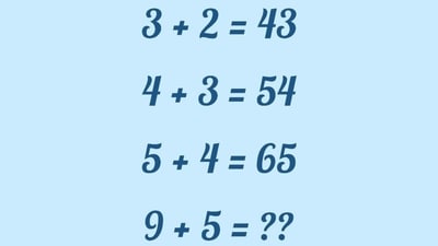 Viral Brain Teaser: Can you quickly solve this math-related puzzle? (Twitter/@math_puzzless) Viral Brain Teaser: Can you quickly solve this math-related puzzle? (Twitter/@math_puzzless)