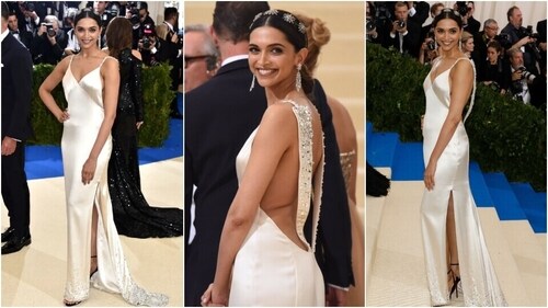 Deepika Padukone made her debut at Met Gala in 2017.