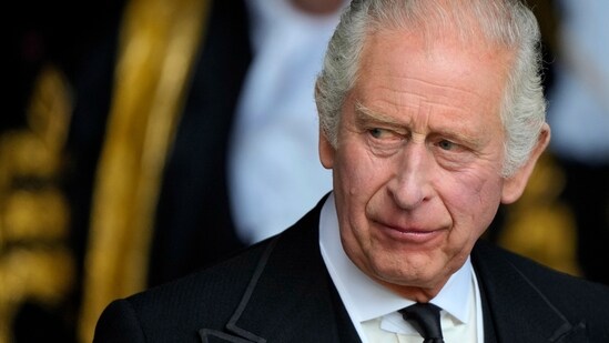 King Charles Coronation is seen. (AP)