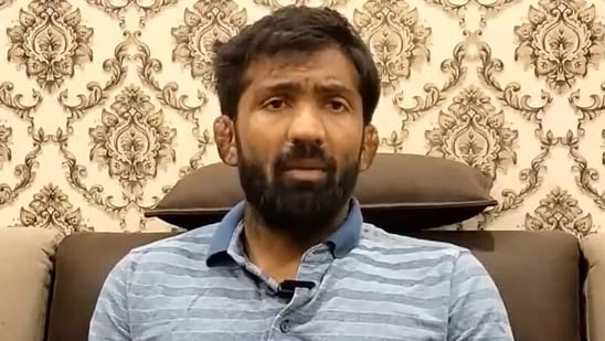 Former Indian wrestler and Olympic medallist Yogeshwar Dutt. (Twitter/ ANI)