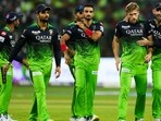 Royal Challengers Bangalore bowler David Willey with teammates celebrates the wicket of Rajasthan Royals batter Devdutt Padikkal Royal Challengers Bangalore bowler David Willey with teammates celebrates the wicket of Rajasthan Royals batter Devdutt Padikkal
