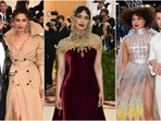 Met Gala 2023: Priyanka Chopra's three Met Gala looks that broke the internet. Met Gala 2023: Priyanka Chopra's three Met Gala looks that broke the internet.