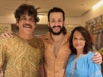 Amala Akkineni on son Akhil Akkineni’s film Agent. Amala Akkineni on son Akhil Akkineni’s film Agent.