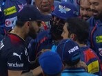 Kohli, Gambhir in ugly exchange over ‘silence’ gesture, aggressive handshake Kohli, Gambhir in ugly exchange over ‘silence’ gesture, aggressive handshake