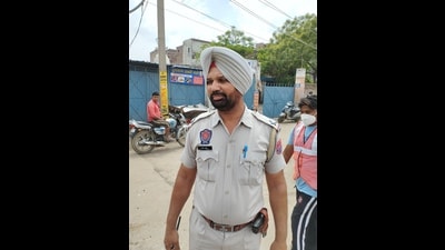 ASI Shavan Kumar (HT Photo) ASI Shavan Kumar (HT Photo)