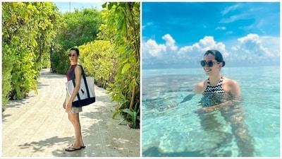 Anisha Padukone shared many photos from her Maldives vacation. Anisha Padukone shared many photos from her Maldives vacation.