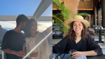 Anushka Sharma reacted to Virat Kohli's post on her 35th birthday. Anushka Sharma reacted to Virat Kohli's post on her 35th birthday.