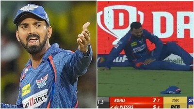 Rahul picked up an untimely injury during Lucknow Super Giants' (LSG) home match against RCB (PTI-IPL)