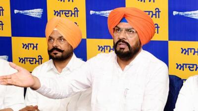 Rural development minister Kuldeep Singh Dhaliwal addressing a joint press conference in Jalandhar on Monday. (HT Photo) Rural development minister Kuldeep Singh Dhaliwal addressing a joint press conference in Jalandhar on Monday. (HT Photo)