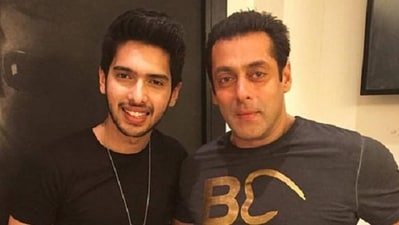 Armaan Malik is thankful to Salman Khan for giving him his Bollywood break as a singer. Armaan Malik is thankful to Salman Khan for giving him his Bollywood break as a singer.