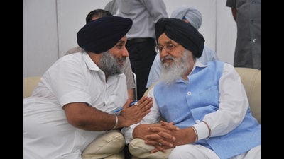 The party completed a century in 2020 but is struggling with senior leaders calling it quits, particularly after the 2017 poll debacle. (HT File Photo)