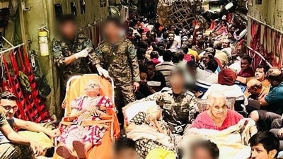IAF evacuates 1,400 Indians from Sudan (Twitter) IAF evacuates 1,400 Indians from Sudan (Twitter)