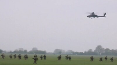 Soldiers of the 2 Royal Gorkha Rifles from the UK and Indian Army soldiers from the Bihar Regiment are participating in the exercise. (ANI)