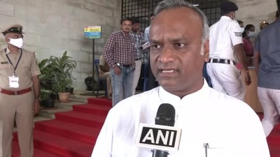 Congress MLA Priyank Kharge (ANI) Congress MLA Priyank Kharge (ANI)