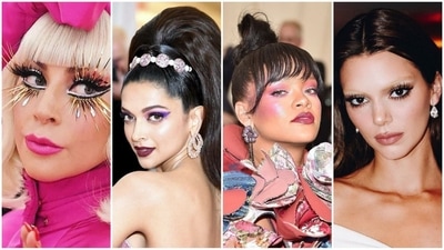 From outrageous hairstyles to exaggerated lashes, the Met Gala has given us countless iconic beauty looks that we can't get enough of. (Pinterest) From outrageous hairstyles to exaggerated lashes, the Met Gala has given us countless iconic beauty looks that we can't get enough of. (Pinterest)