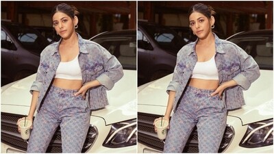 On Sunday, Alaya F treated her fans to some weekend delight as she posted her latest pictures on Instagram, accompanied by a quirky caption that read "Kalacar". (Instagram/@alayaf) On Sunday, Alaya F treated her fans to some weekend delight as she posted her latest pictures on Instagram, accompanied by a quirky caption that read "Kalacar". (Instagram/@alayaf)