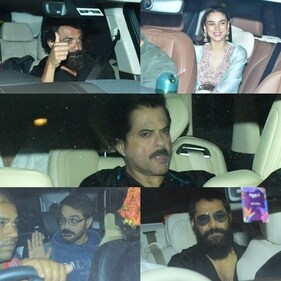 More celebrities at Ponniyin Selvan 2 screening. More celebrities at Ponniyin Selvan 2 screening.