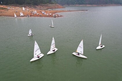 Sailors from across the country take part in the Northeast Regatta 2023. (Atharva Shrivastava) Sailors from across the country take part in the Northeast Regatta 2023. (Atharva Shrivastava)