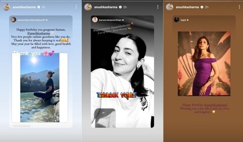 Here's how Samantha, Kareena and Kajol wished Anushka. Here's how Samantha, Kareena and Kajol wished Anushka.
