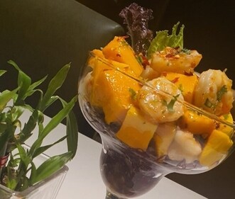 Mango Shrimp Salad (Radisson Blu Karjat) Mango Shrimp Salad (Radisson Blu Karjat)