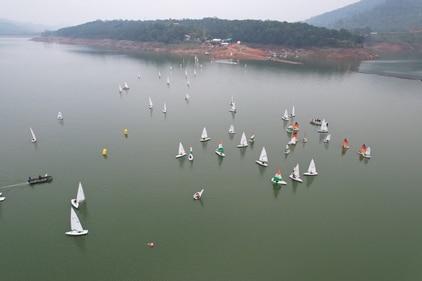 80 participants from 10 states across the country take part in the Northeast Regatta 2023. (Atharva Shrivastava) 80 participants from 10 states across the country take part in the Northeast Regatta 2023. (Atharva Shrivastava)