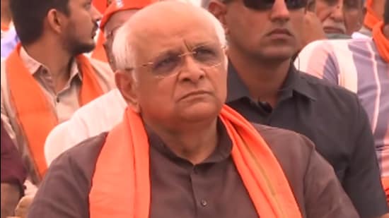 Gujarat chief minister Bhupendra Patel (Twitter Photo)