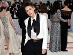 Kristen Stewart in a more formal look. Kristen Stewart in a more formal look.