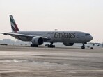 Emirates reported record half-year profits of $1.2 billion in November.