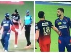 Virat Kohli showed his shoe to Naveen-ul-Haq, LSG pacer brushed off handshake with RCB legend Virat Kohli showed his shoe to Naveen-ul-Haq, LSG pacer brushed off handshake with RCB legend