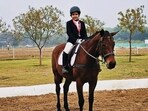 Equestrian enthusiasts, keep an eye out for 8-year-old Aurum Tokas.