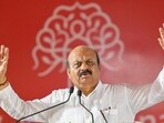 Karnataka CM Bommai was speaking to reporters during a roadshow in Mysuru. (PTI) Karnataka CM Bommai was speaking to reporters during a roadshow in Mysuru. (PTI)