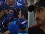 Faf du Plessis' reaction to Kohli vs Gambhir on-field face-off Faf du Plessis' reaction to Kohli vs Gambhir on-field face-off